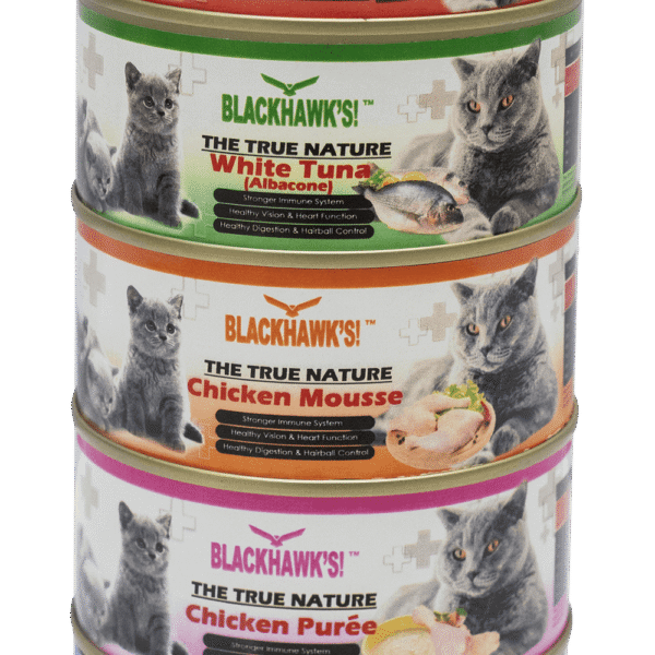 Blackhawk's Canned Cat Food